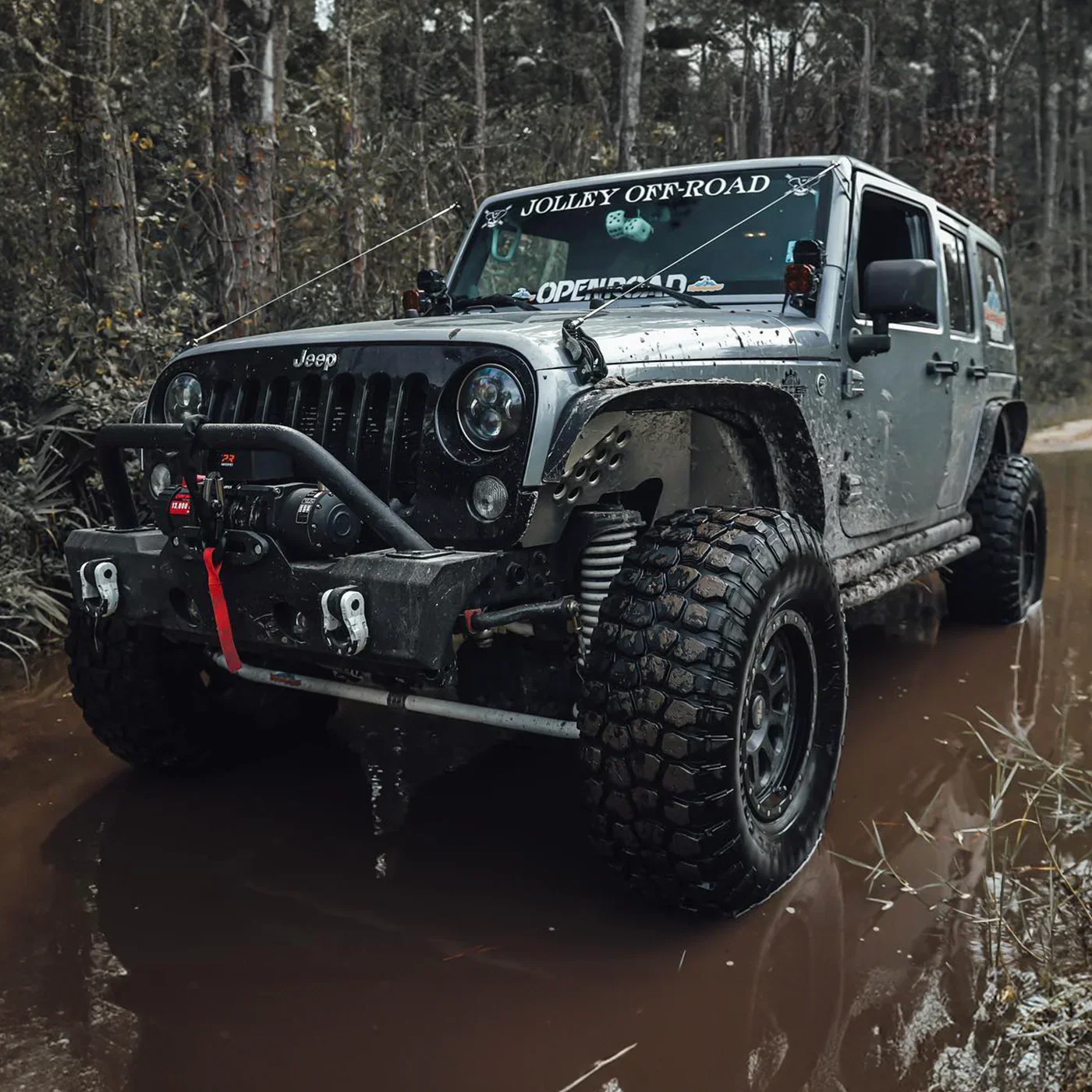 OPENROAD 13,000 lbs Winch with Synthetic Rope - Panther Series 2s - Image 4