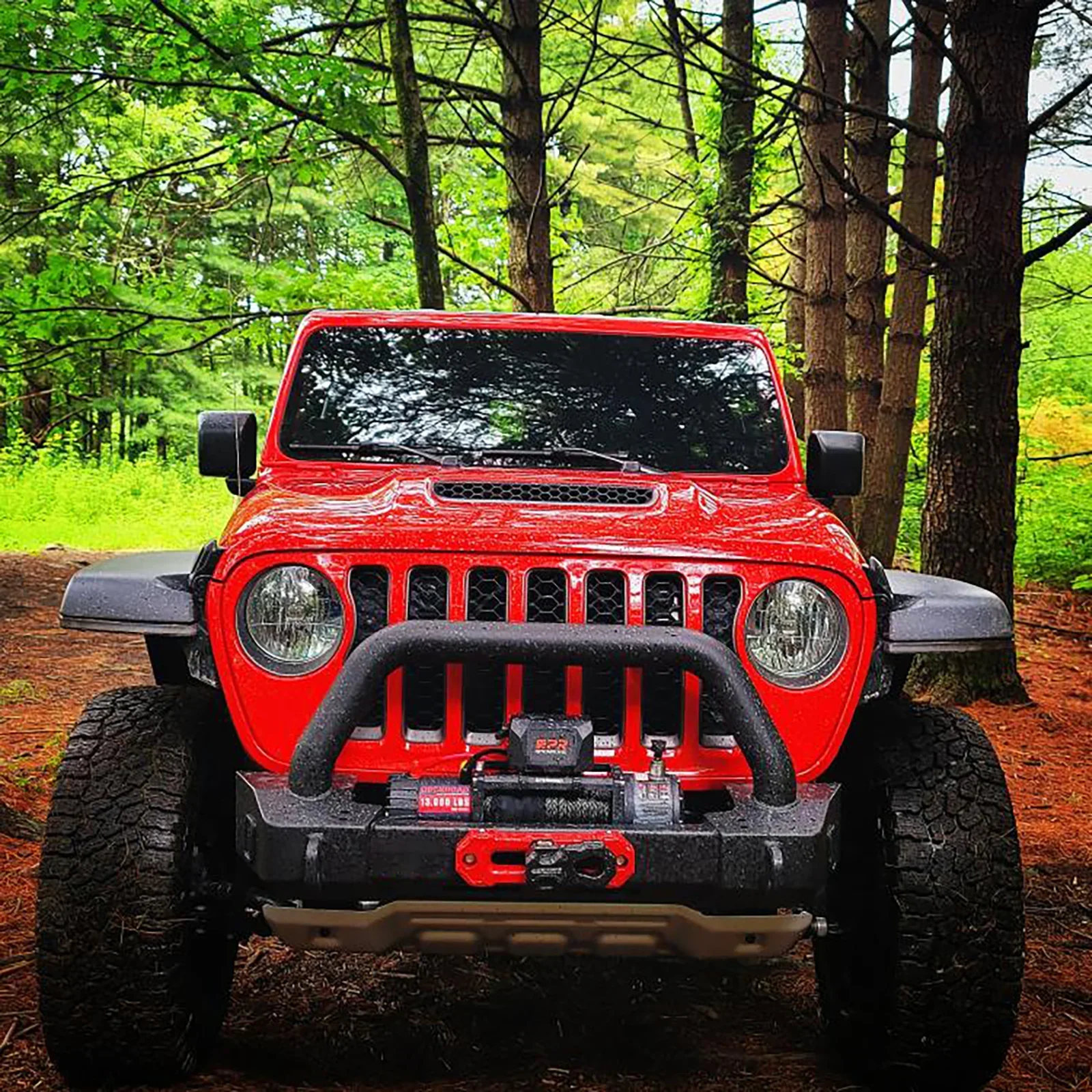 OPENROAD 13,000 lbs Winch with Synthetic Rope - Panther Series 2s - Image 8