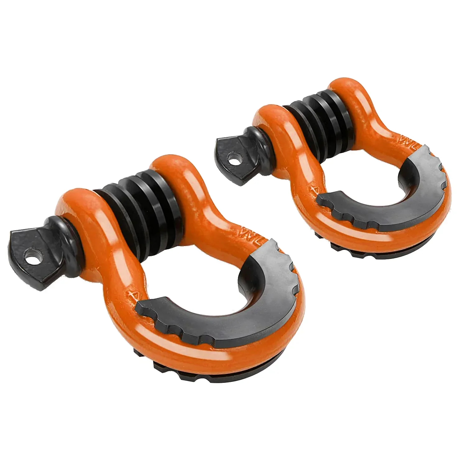 OPENROAD 3/4" D-Ring Shackle 4.75 Ton (9500 Lbs) Capacity with Isolators & Washer Kit for Jeep Truck Vehicle - Image 6