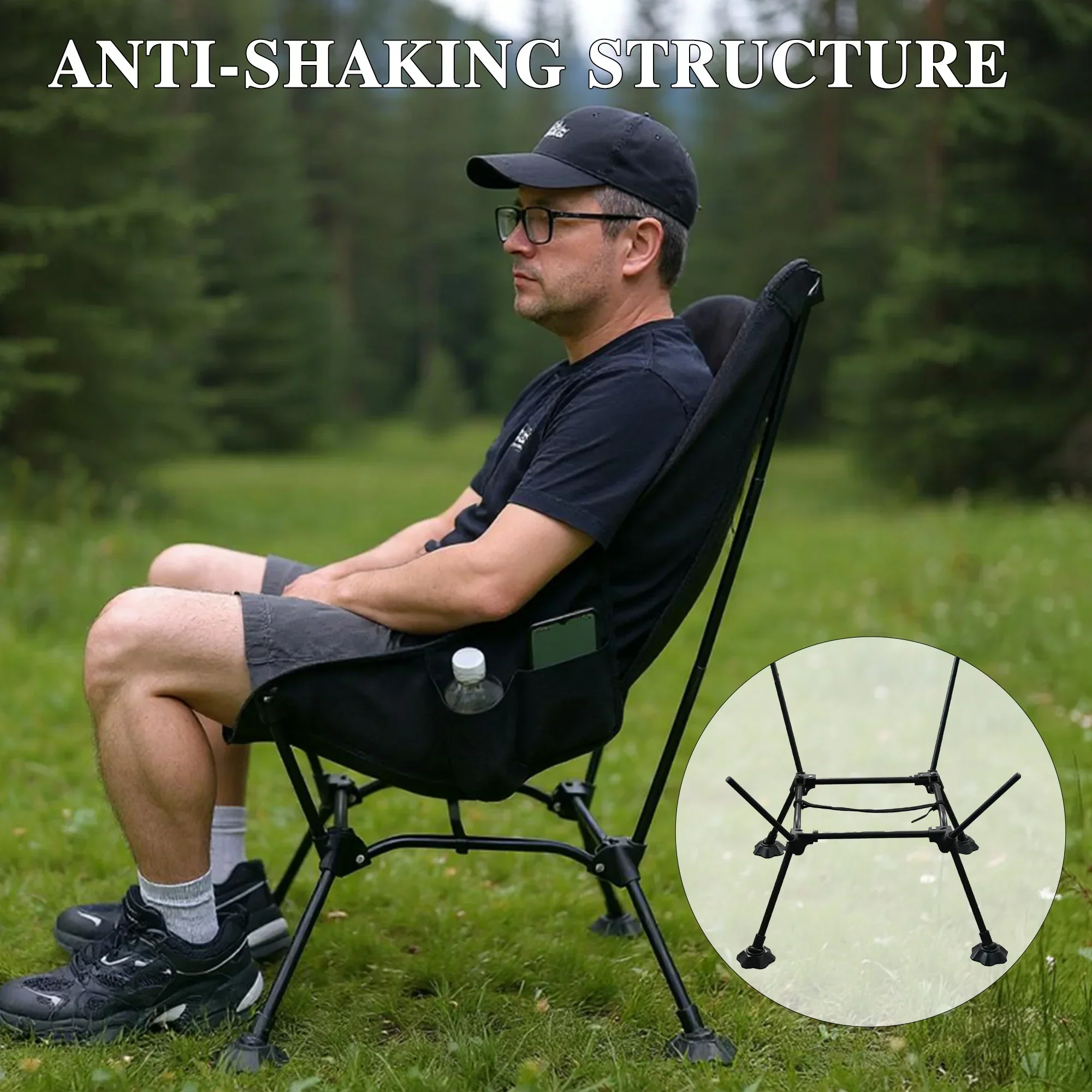OPENROAD Lightweight Foldable Chair - Image 3
