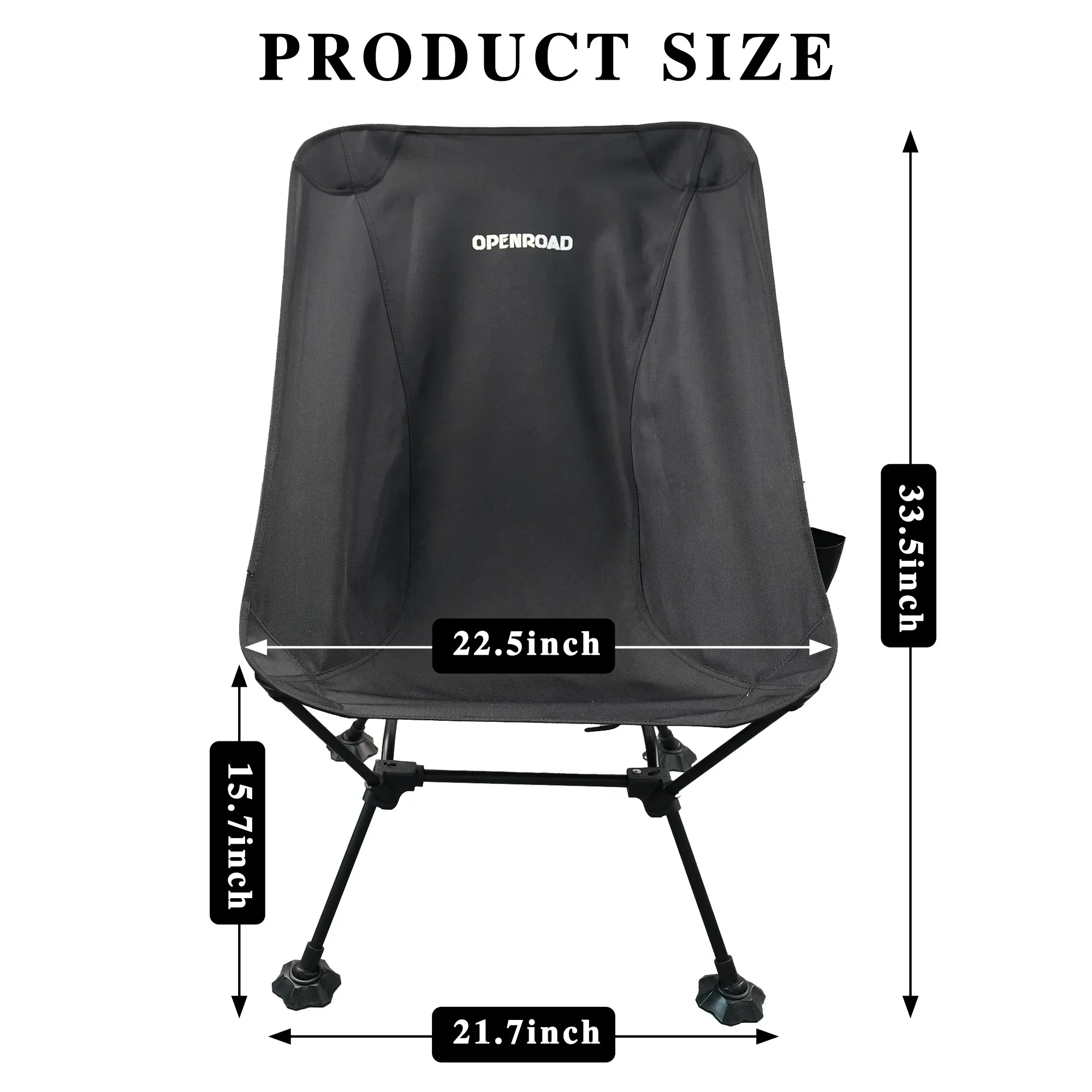OPENROAD Lightweight Foldable Chair - Image 8