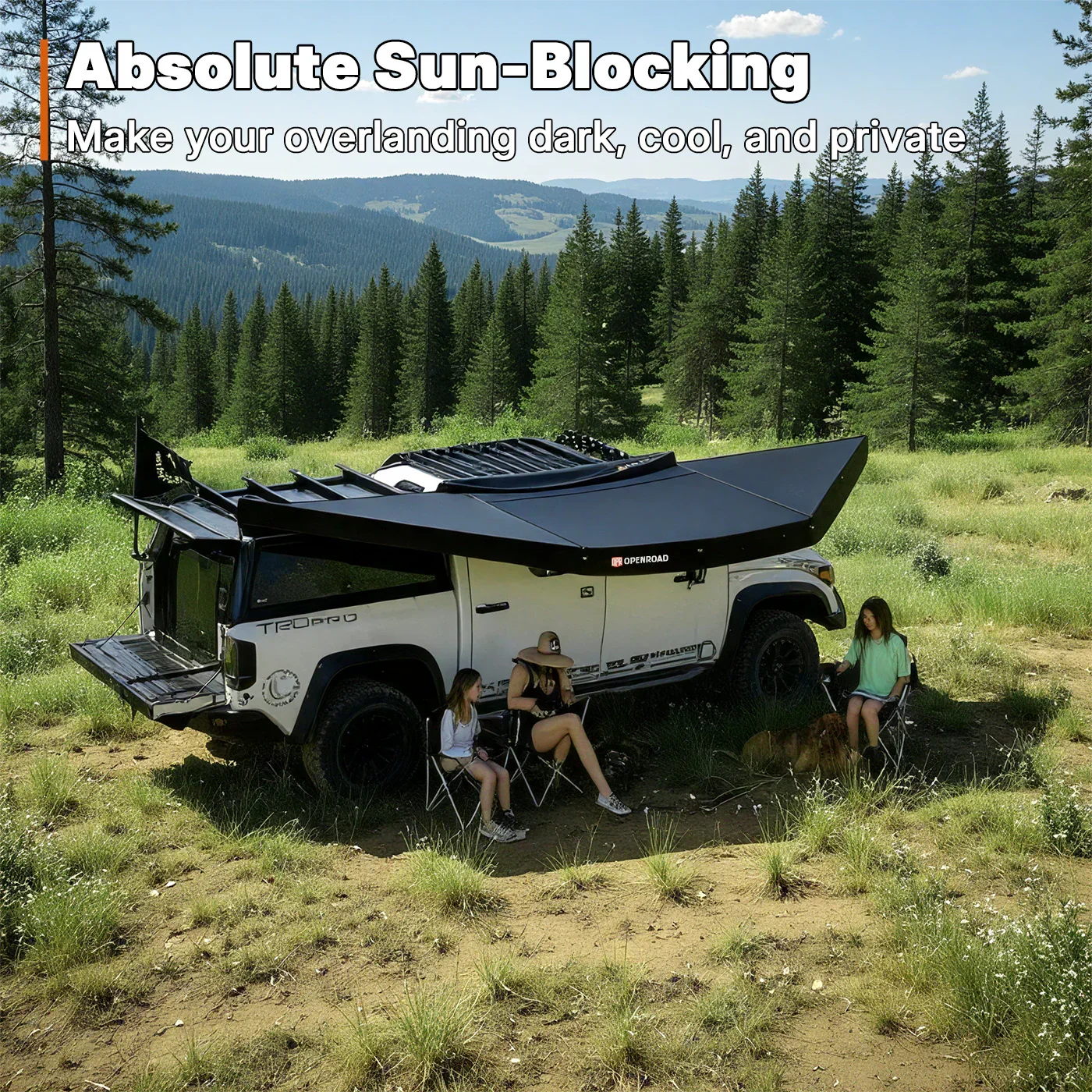 OPENROAD 180° Free Standing Awning Bundle (2 Units) - Image 5