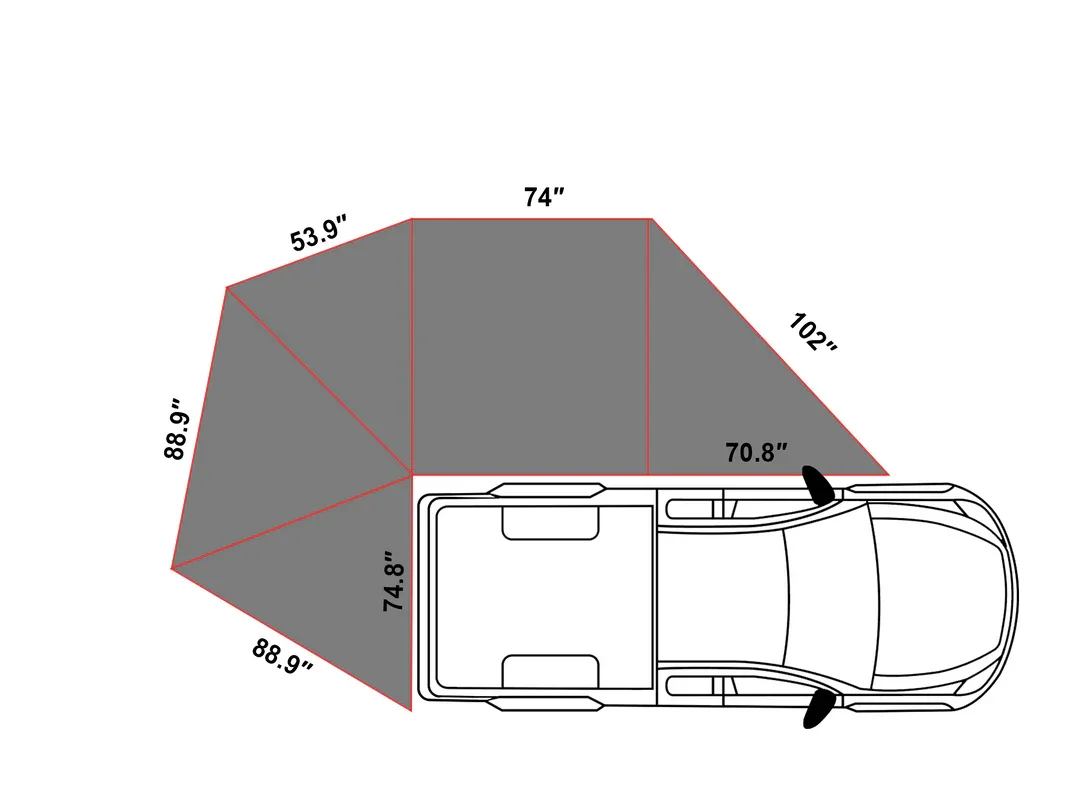 OPENROAD 270 Degree Awning Plus Sidewalls - Image 6