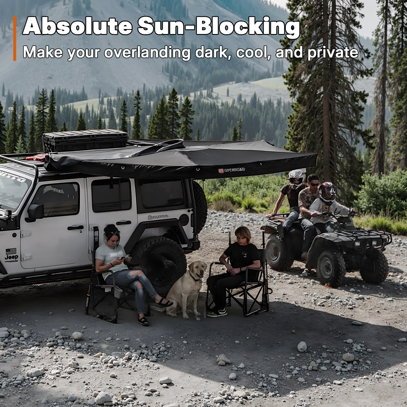 OPENROAD  270 Free Standing Awning for Camping - Image 8