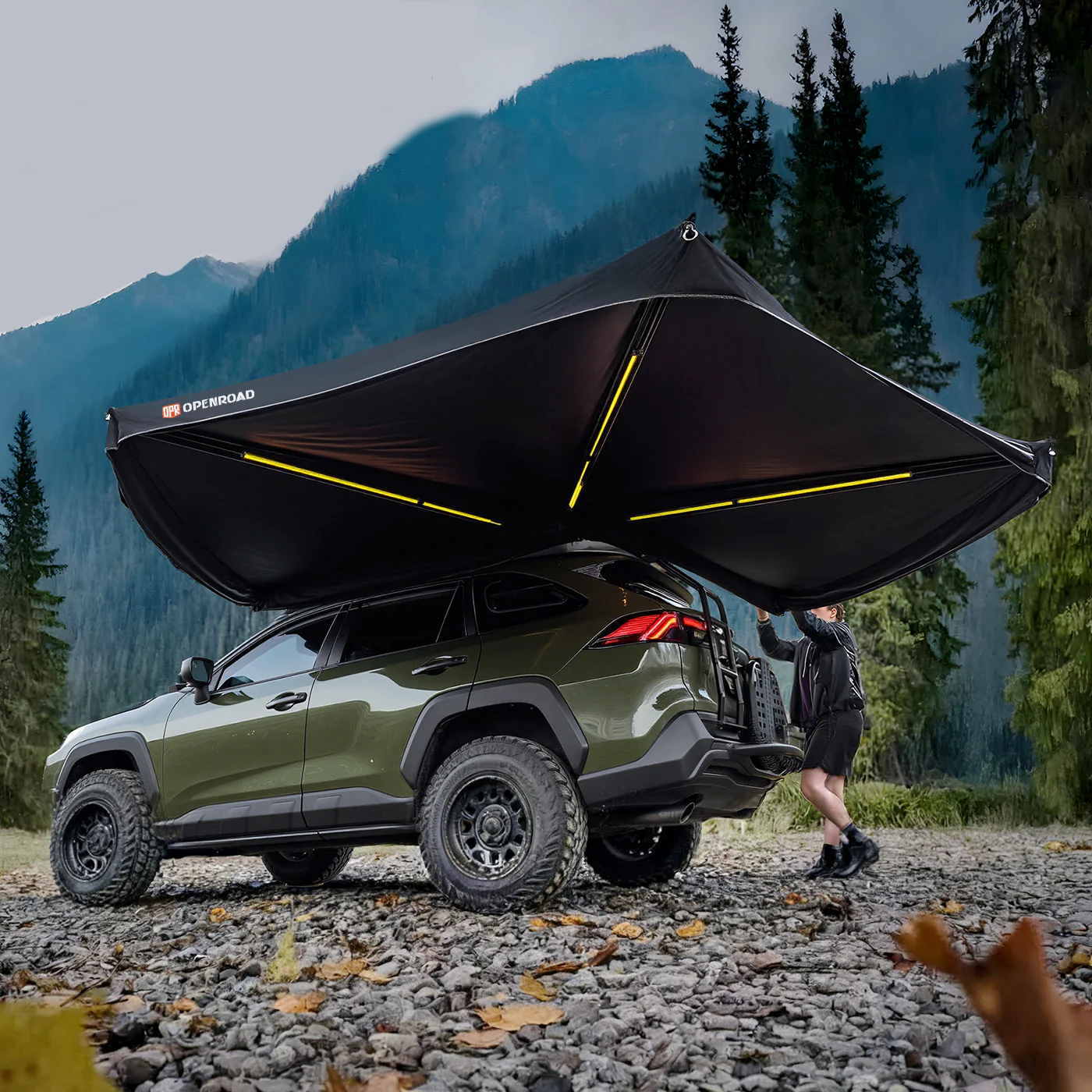 OPENROAD 270 Free Standing Awning with 13,500lbs electric winch - Image 5