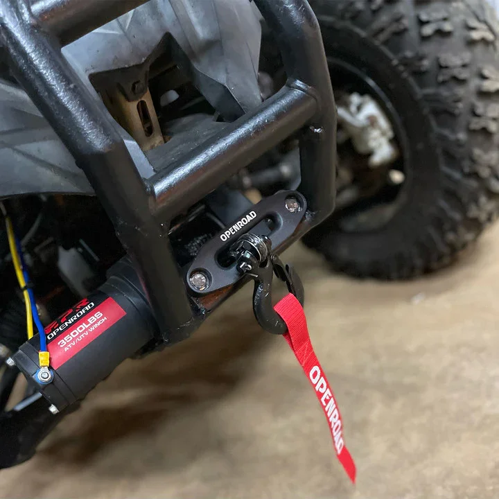 OPENROAD 3500lbs 12 Volts Electric Winch for ATV - Image 3