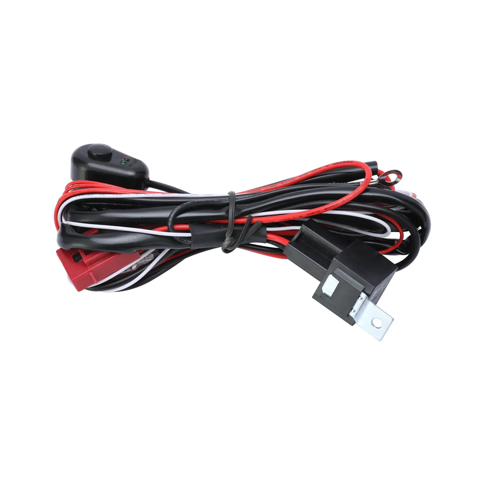 4-Inch Round LED Fog  Compatible with Jeep Wrangler Dodge LED Lighting Switch With Wire Group - Image 10