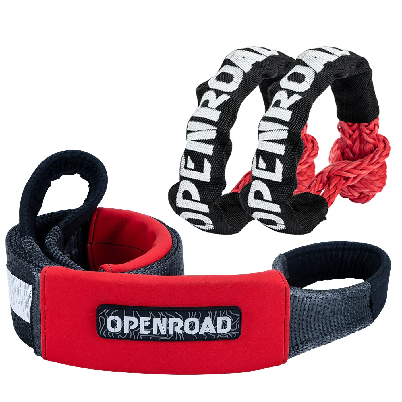 OPENROAD 4''x8' Break Strength 30,000 lbs Tree Saver Strap - Image 12