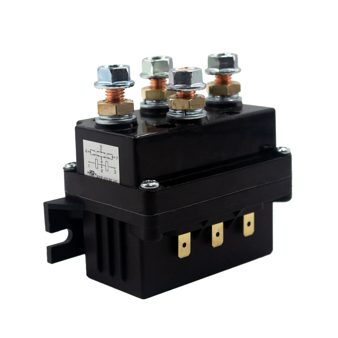 OPENROAD 500A 12V Winch Relay Solenoid Replacement Contactor for 8000-13000lbs ATV UTV Truck 4WD 4x4 Winch
