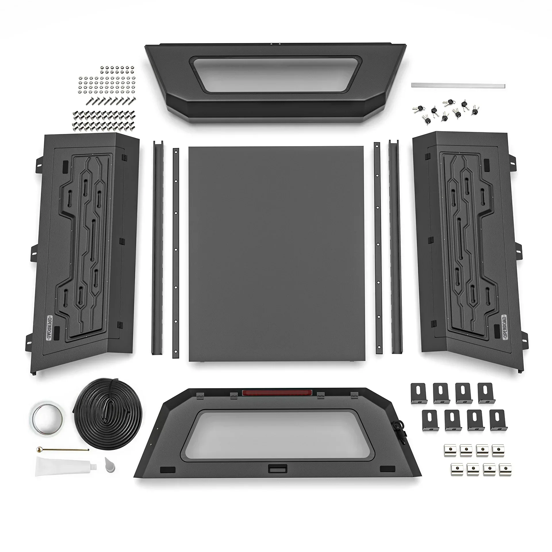 OPENROAD Aluminum Truck Cap with Three-Color Light - Image 10