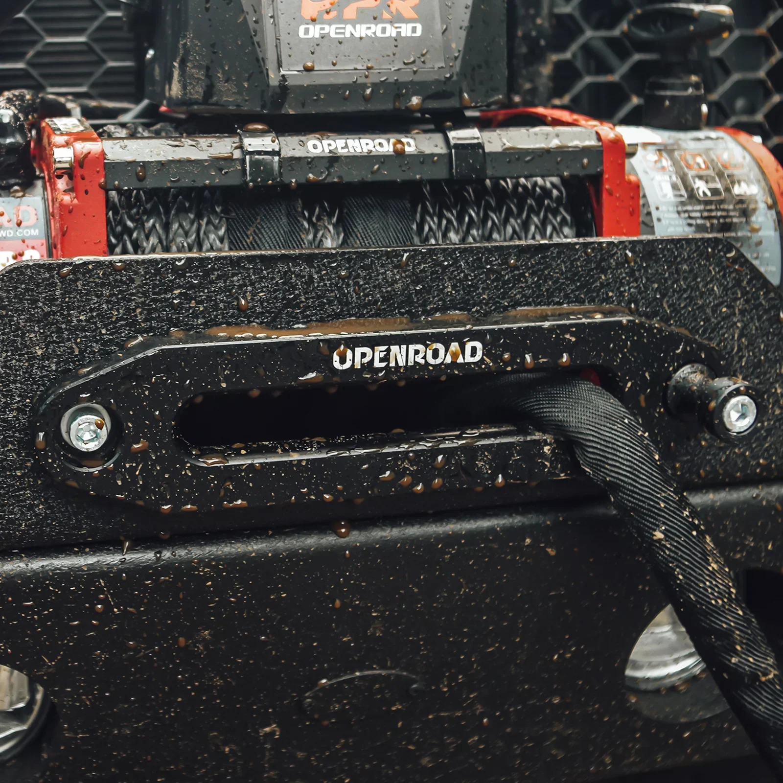 OPENROAD Black Matte Rope Guide（Load Capacity 8000-15000lbs） - Image 4