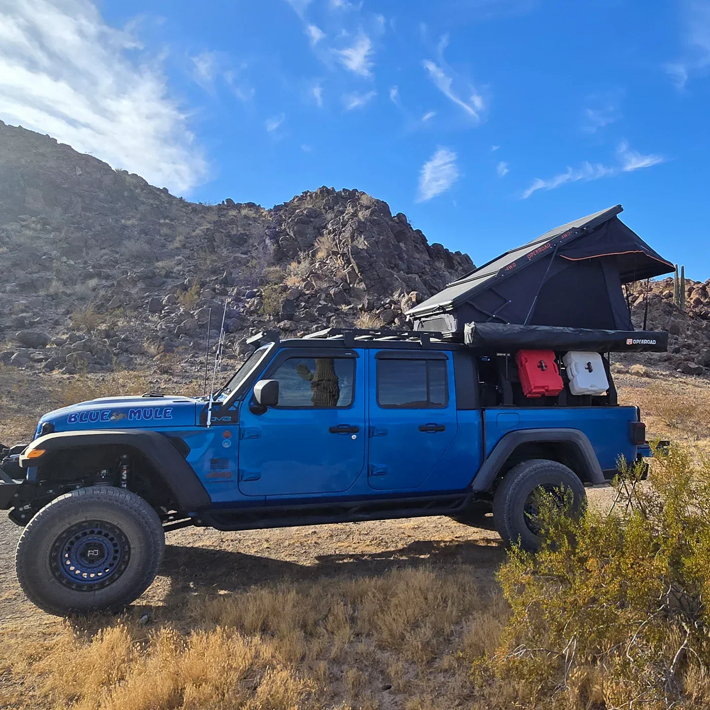 OPENROAD Aluminum Best Hard Shell Roof Top Tent - PeakRoof Series - Image 10
