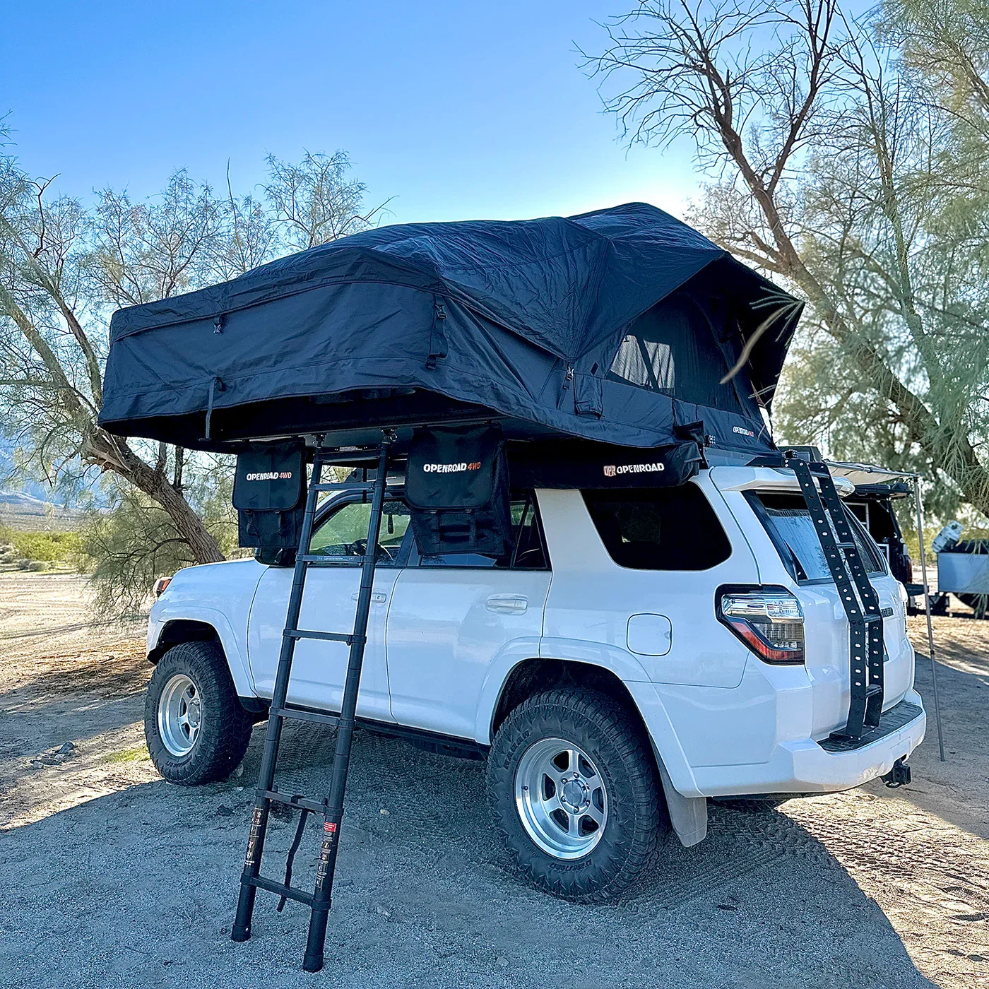 OPENROAD Family Quick-Open Soft Roof Top Tent (4-Person) - Image 5