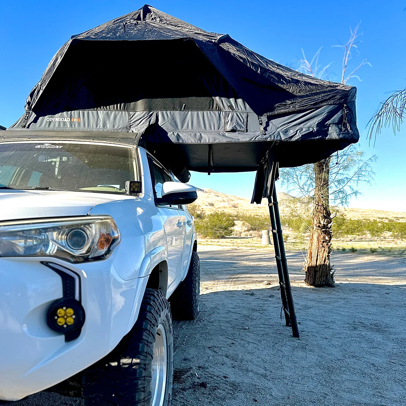 OPENROAD Family Quick-Open Soft Roof Top Tent (4-Person) - Image 6