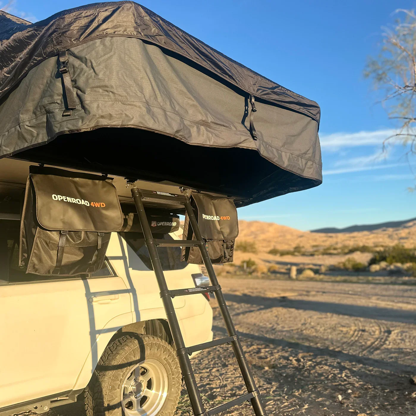 OPENROAD Family Quick-Open Soft Roof Top Tent (4-Person) - Image 8