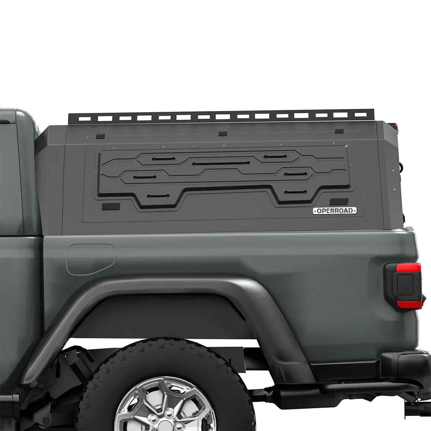 OPENROAD Aluminum Truck Cap with Three-Color Light - Image 6