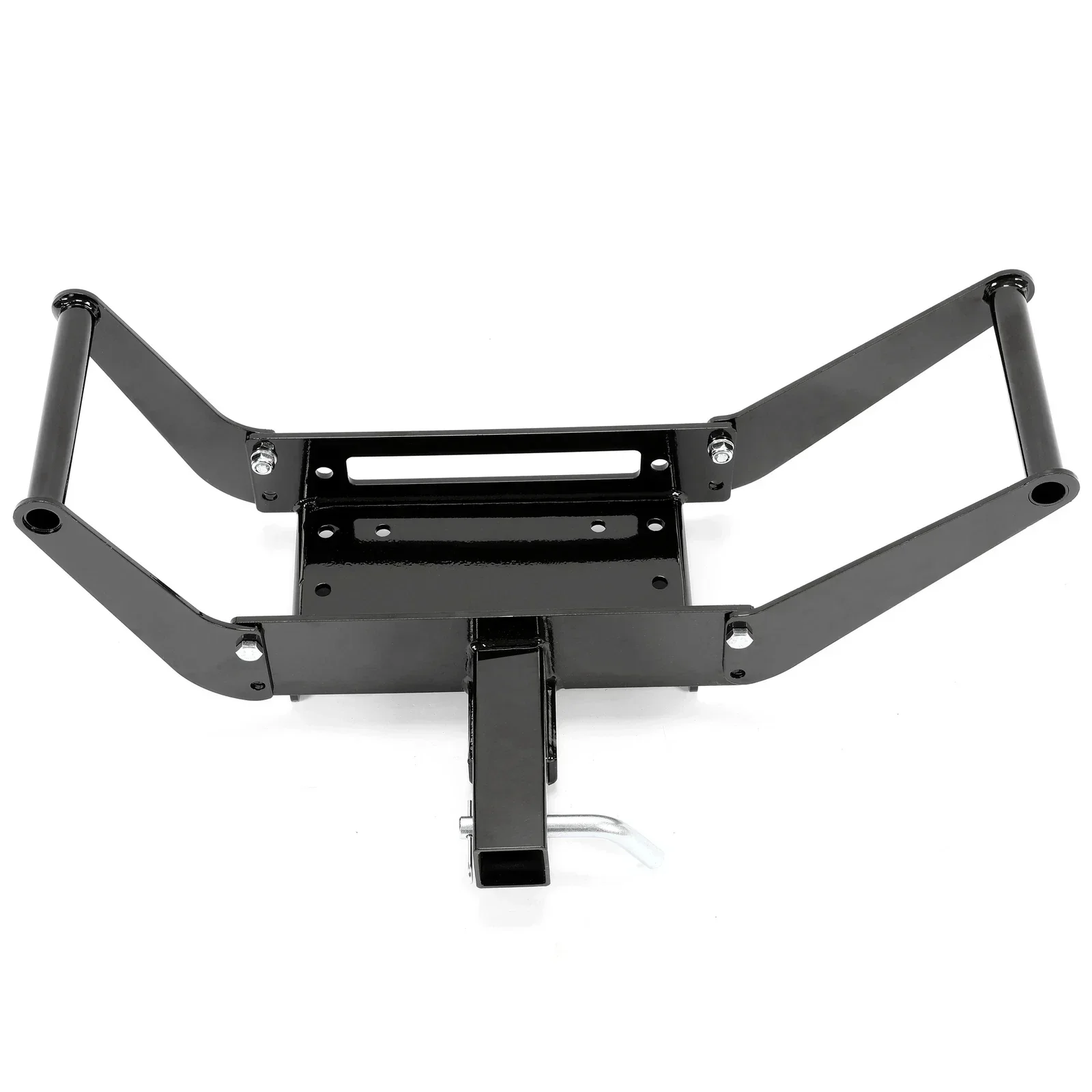 OPENROAD 2 Inches 15,000 lbs Capacity Winch Mount Receiver Hitch Winch Mounting Plate - Image 3