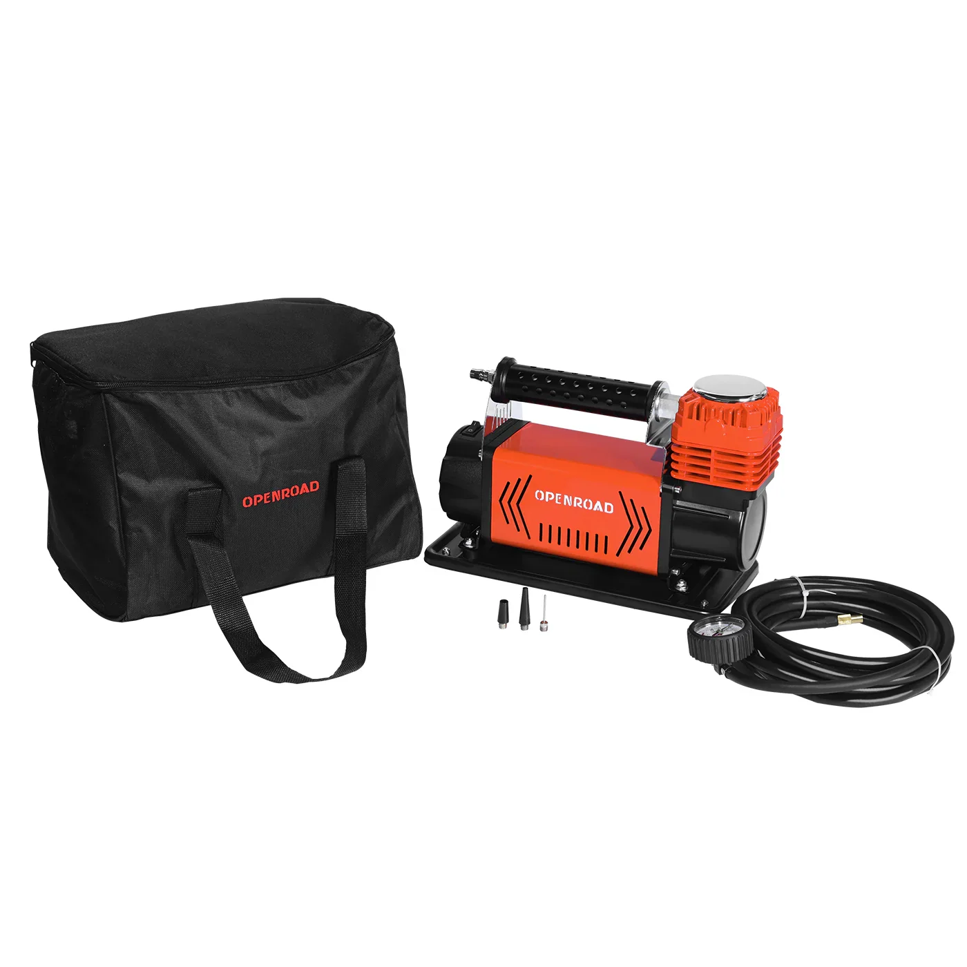 OPENROAD 12V Portable Inflator Air Compressor Heavy Duty, 5.65CFM Truck Tires Inflator, Offroad Air Compressor Kit for Car Tires 150PSI - Image 11