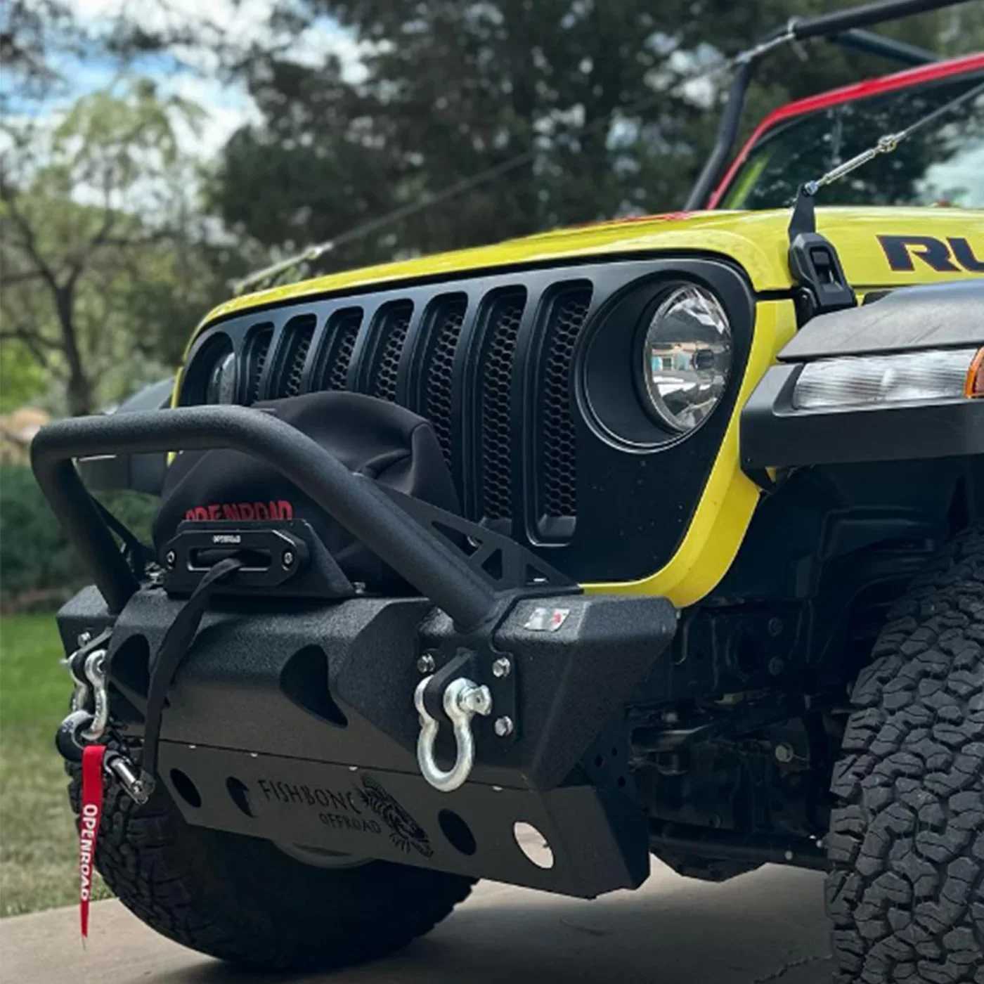 Winch Protection Cover Heavy Duty Waterproof Dust-proof Black Neoprene,Ideal for 2000-17500lbs - Image 5